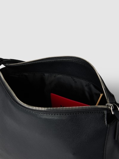 HUGO Handtasche mit Label-Detail Modell 'Chris' Black 4