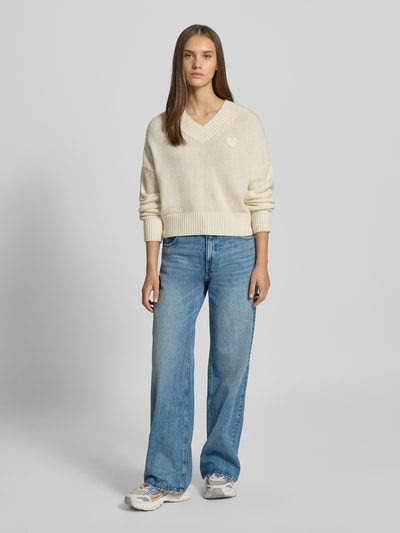 Hugo Blue Baggy Jeans aus reiner Baumwolle Modell 'GAMALA' Jeansblau 1