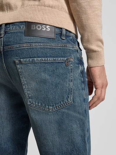 BOSS Orange Regular Fit Jeans im 5-Pocket-Design Modell 'RE.MAINE BO' Jeansblau 3