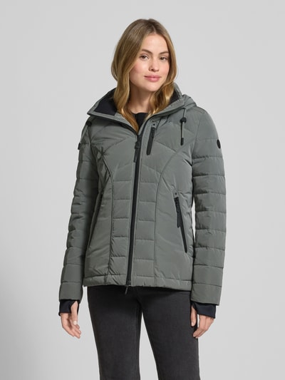Gil Bret Gewatteerd jack met capuchon Lichtgroen - 4