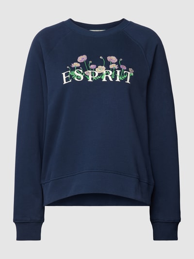 Esprit Sweatshirt mit Label-Print Marine 2