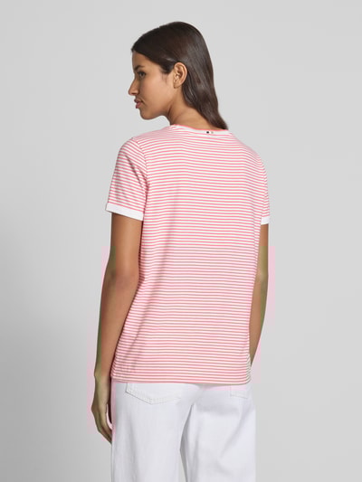 BOSS T-Shirt mit Rundhalsausschnitt Modell 'EMASA' Pink 5