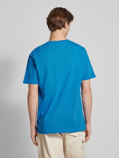 Tommy Jeans T-Shirt mit Label-Print Blau 5