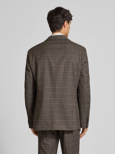 Christian Berg Men Regular Fit Sakko mit 2-Knopfleiste Mittelbraun 5