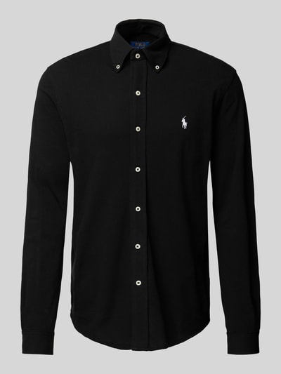 Polo Ralph Lauren Regular Fit Freizeithemd mit Button-Down-Kragen BLACK 2