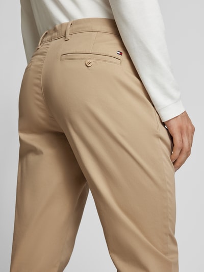 Tommy Hilfiger Regular Fit Chino mit Knopfverschluss Khaki 3