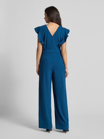 Apricot Jumpsuit mit Rüschen Petrol 5