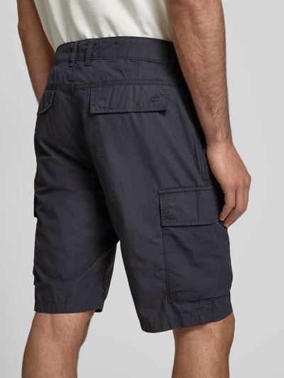 camel active Regular fit bermuda met cargozakken Marineblauw - 3