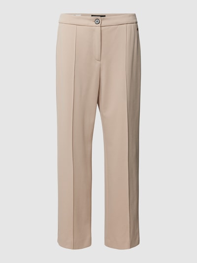 Marc Cain Cropped Hose mit Strukturmuster Modell 'WELLINGTON' Beige 2