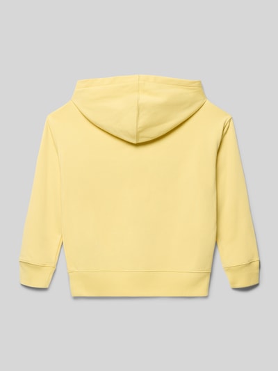GAP Regular Fit Hoodie mit Logo-Print GELB 3