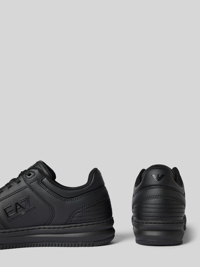 EA7 Emporio Armani Sneakers met labeldetail, model 'SLASHER' Zwart - 2