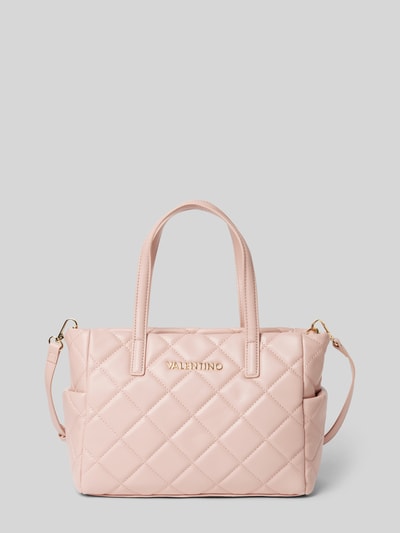 VALENTINO BAGS Handtasche mit Steppnähten Modell 'OCARINA' Rose 1