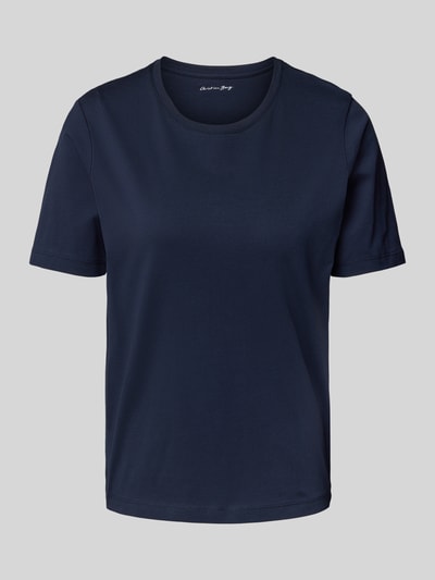 Christian Berg Woman T-shirt met ronde hals Donkerblauw - 2