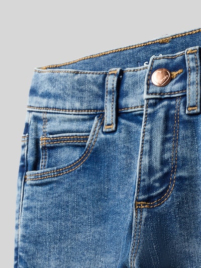 s.Oliver RED LABEL Jeansy z poszerzaną nogawką z mieszanki bawełny model ‘BETSY’ Niebieski 2