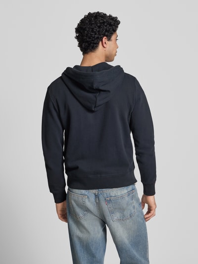 Superdry Sweatjacke mit Kapuze und Logo-Stitching Dunkelblau 5