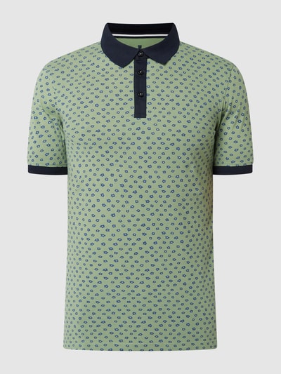 Prince Bowtie Poloshirt aus Piqué Hellgruen 2