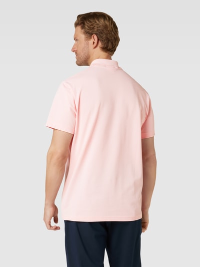 Lacoste Regular Fit Poloshirt aus Baumwolle mit Label-Detail Rosa 5