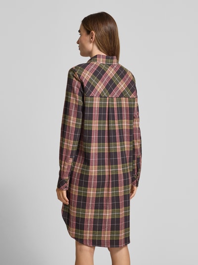 Christian Berg Woman Knielange overhemdjurk met borstzak Donkergroen - 5