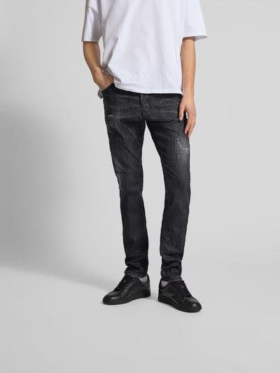 Dsquared2 Jeans im Used-Look Black 4