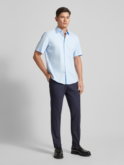 BOSS Modern Fit Regular Fit Business-Hemd mit Kentkragen Modell 'Joe' Bleu 1