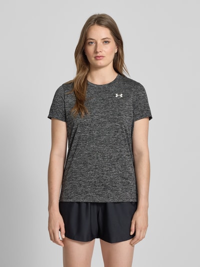 Under Armour T-Shirt mit Label-Print Black 4
