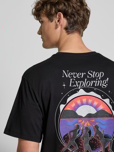 The North Face T-shirt z nadrukiem z logo Czarny 3