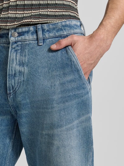 BOSS Orange Relaxed Fit Jeans aus reiner Baumwolle Modell 'SKYE_HYBRID BO FLEAK' Jeansblau 3