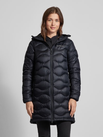 PEAK PERFORMANCE Daunenparka mit Zweiwege-Reißverschluss Modell 'Helium' Black 4