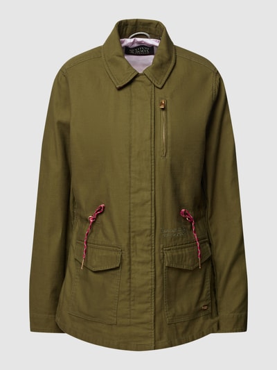 Scotch & Soda Parka mit Tunnelzug in der Taille Khaki 2