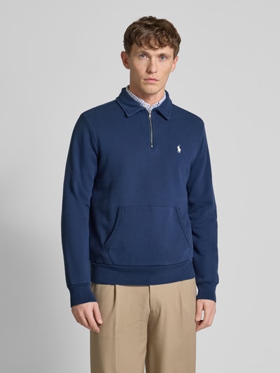 Polo Ralph Lauren Sweatshirt mit Logo-Stitching Marine 4