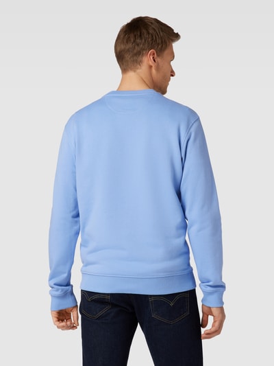 Scotch & Soda Sweatshirt mit Label-Patch Modell 'Essentials' Ocean 5