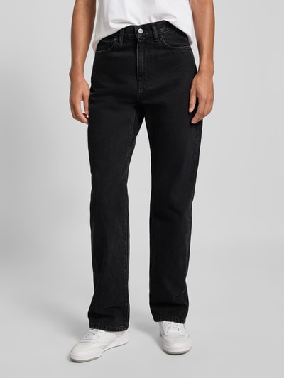 Carhartt Work In Progress Loose Fit Jeans aus reiner Baumwolle Modell 'Noxon' Anthrazit 4