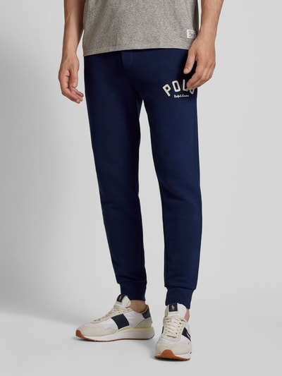 Polo Ralph Lauren Sweatbroek met elastische band Marineblauw - 4