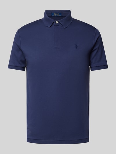 Polo Ralph Lauren Poloshirt met geribde mouwboorden Marineblauw - 2