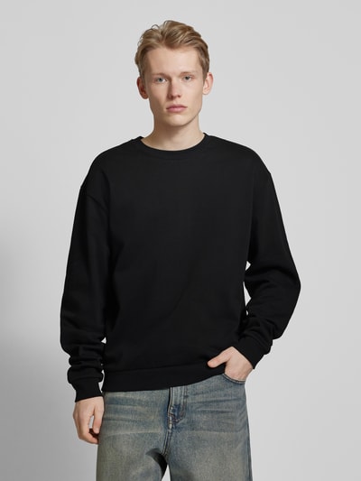 REVIEW Sweatshirt mit Rundhalsausschnitt Black 4