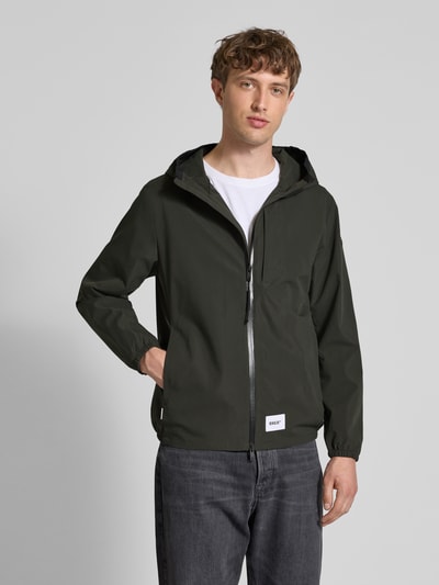 khujo Windbreaker mit Kapuze Modell 'Hamza' Oliv 4