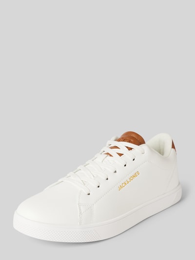 Jack & Jones Sneakers met labelprint, model 'BOSS' Wit - 1