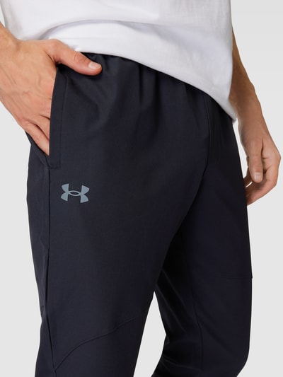 Under Armour Sweatpants met labelprint Zwart - 3