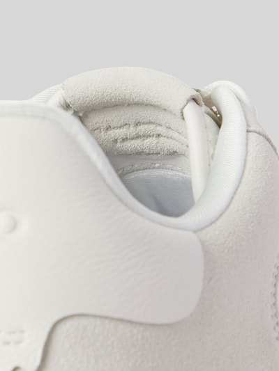 Polo Ralph Lauren Sneakers low van rundleer met logo-opschrift Offwhite - 5