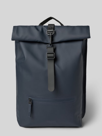 RAINS Rolltop-rugzak met verstelbare schouderbanden Marineblauw - 2