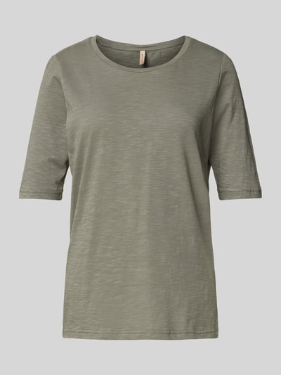 Soyaconcept T-Shirt aus reiner Baumwolle Modell 'Babette' Khaki 2