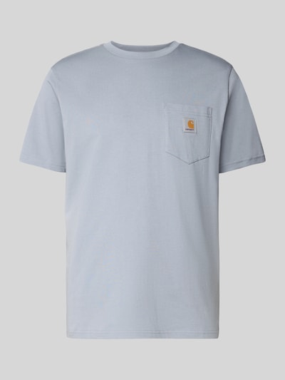 Carhartt Work In Progress T-shirt met labeldetail Rookblauw - 2