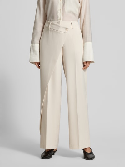 CAMBIO Stoffen broek met Franse Steekzakken Model 'ANAIS' Zand - 4