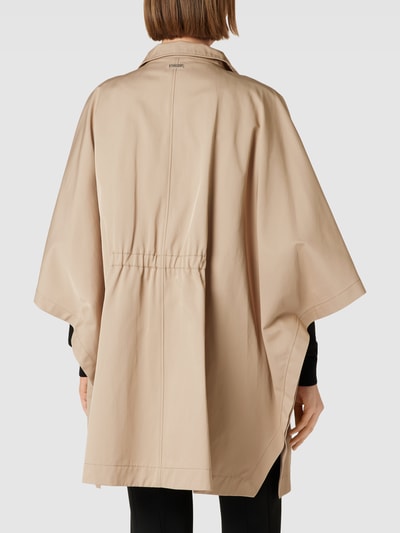 Cinque Cape met opstaande kraag, model 'JELISA' Beige - 5