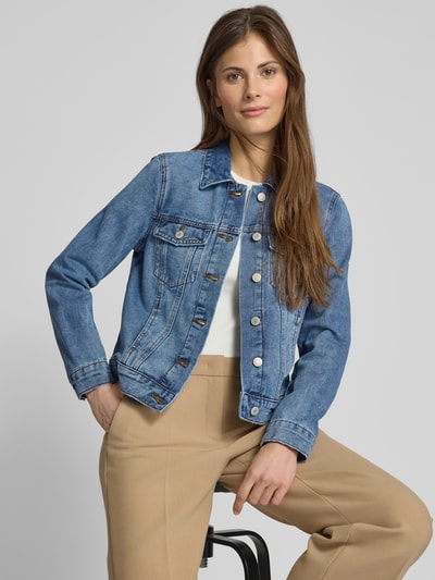 Vero Moda Regular Fit Jeansjacke aus Baumwoll-Mix Modell 'ZORICA' Jeansblau 3