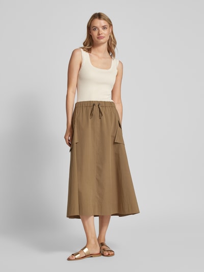 Vero Moda Top in fijnriblook Beige - 1