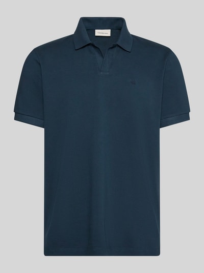 Calvin Klein Jeans Regular Fit Poloshirt aus reiner Baumwolle Marine 2