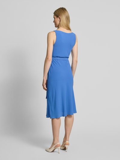 Lauren Ralph Lauren Midikleid mit Bindegürtel Modell 'ZAWATO' Hellblau 5