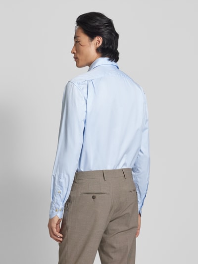 Stenstroms Regular fit vrijetijdsoverhemd van fijn twill in lichtblauw Bleu - 5