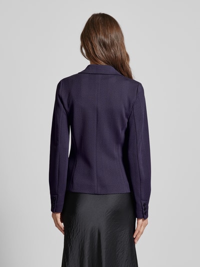 Emporio Armani Blazer mit Strukturmuster Marine 5